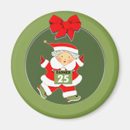 Kerstfeestdag met Runner Magneet