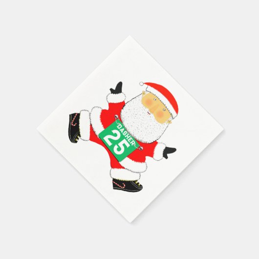 Kerstfeestdag met Runner Servet (Hoek)