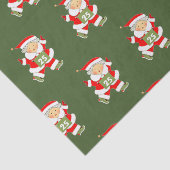 Kerstfeestdag met Runner Tissuepapier (Detail)