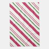 kerstfeestdag met snoepriet theedoek (Verticaal)