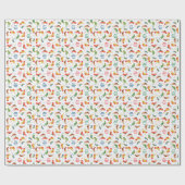 Kerstfeestdag met speciale Sokken en speciale kers Cadeaupapier (Vlak)