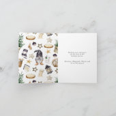 kerstfeestdag met Waterverf in de kerkhok Feestdagen Kaart (Binnen)