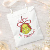 kerstfeestdag met witte tanden bedankzakje (Geknipt)