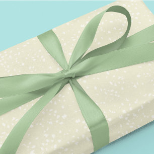 Kerstfeestdag Modern minimalistische gouden strepe Cadeaupapier