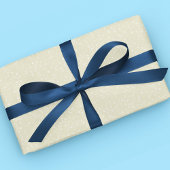 Kerstfeestdag Modern minimalistische gouden strepe Cadeaupapier