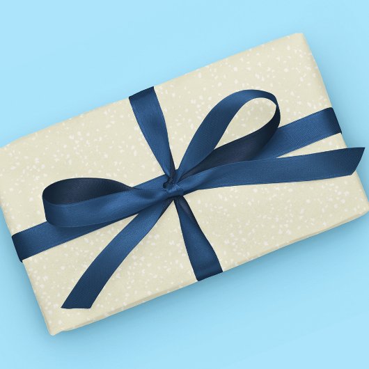 Kerstfeestdag Modern minimalistische gouden strepe Cadeaupapier