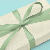 Kerstfeestdag Modern minimalistische gouden strepe Cadeaupapier