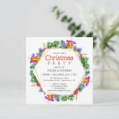 Kerstfeestdag Moderne kerstfeestdag Kaart (Staand voorkant)