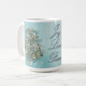 Kerstfeestdag - Mooie kerstboom Koffiemok (Voorkant links)