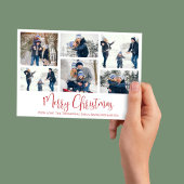 Kerstfeestdag Multi 6-foto-buffels Feestdagenkaart