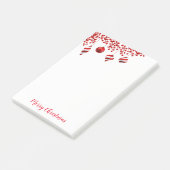 Kerstfeestdag na de feestdag post-it® notes (Schuin)