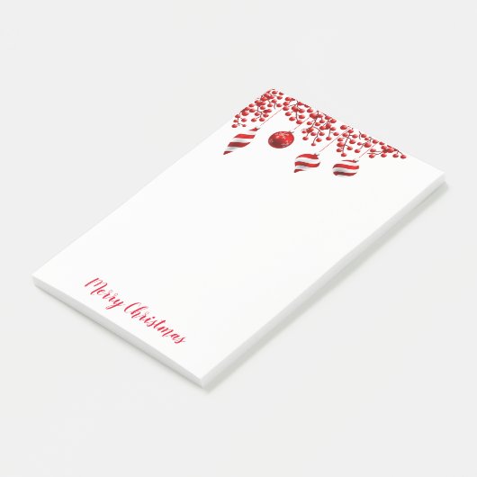 Kerstfeestdag na de feestdag post-it® notes (Schuin)