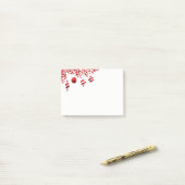 Kerstfeestdag na de feestdag post-it® notes (Op bureau)