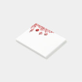 Kerstfeestdag na de feestdag post-it® notes (Schuin)