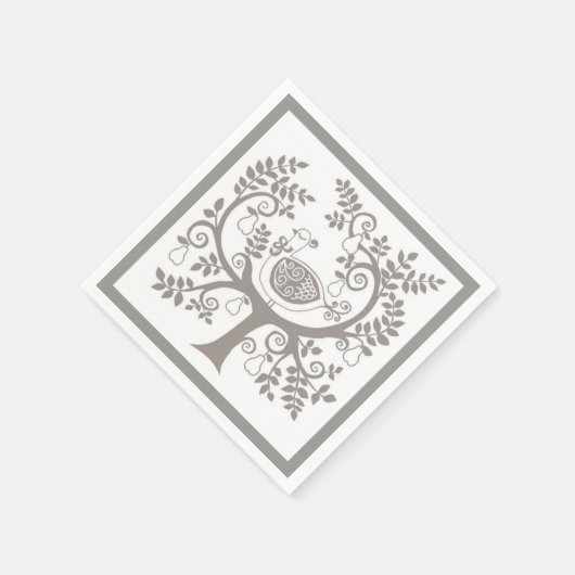 Kerstfeestdag, Napkins Servetten (Hoek)