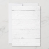 Kerstfeestdag nieuwe thuisfeestdag kaart (Achterkant)