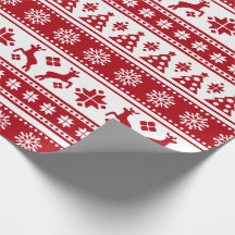 Kerstfeestdag Nordic Pattern Cozy