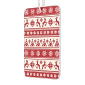 Kerstfeestdag Nordic Pattern Cozy Luchtverfrisser (Links)