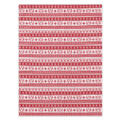 Kerstfeestdag Nordic Pattern Cozy Tafelkleed (Voorkant)