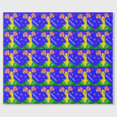 Kerstfeestdag of kerstcadeaupapier cadeaupapier (Vlak)