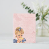  kerstfeestdag om brood te eten feestdagenkaart (Staand voorkant)