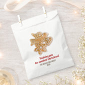 Kerstfeestdag ontbijtkoek Koekjesuitwisseling Bedankzakje (Geknipt)