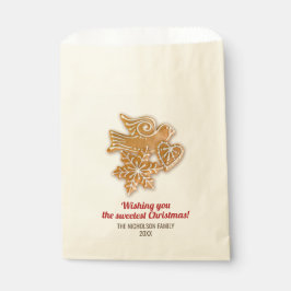 Kerstfeestdag ontbijtkoek Koekjesuitwisseling Bedankzakje