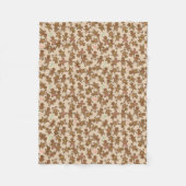 kerstfeestdag ontbijtkoek Manuskoekjes Fleece Deken (Voorkant)