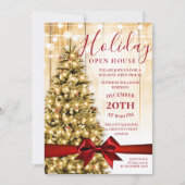 Kerstfeestdag - Open House Lights Kaart (Voorkant)