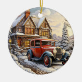 kerstfeestdag ornament (Voorkant)