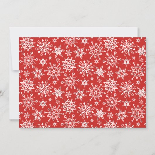 Kerstfeestdag Ornament Exchange Party Kaart (Achterkant)