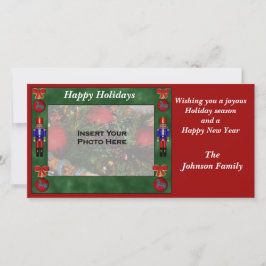 kerstfeestdag - Ornament voor kraker Feestdagenkaart