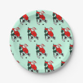 Kerstfeestdag Papieren Bordje (Voorkant)