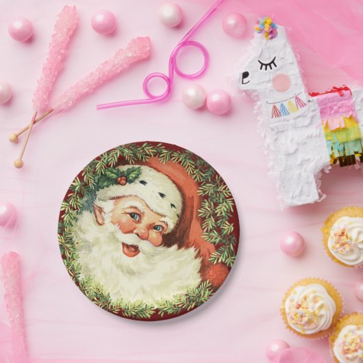 kerstfeestdag papieren bordje (Feest)