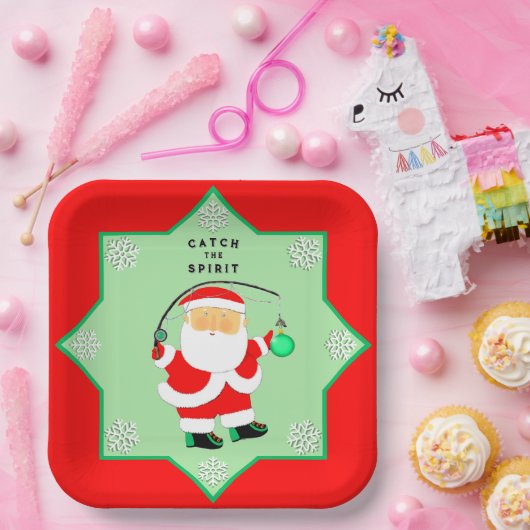 Kerstfeestdag Papieren Bordje (Feest)