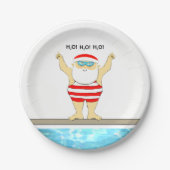 Kerstfeestdag Papieren Bordje (Voorkant)