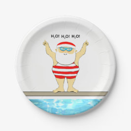 Kerstfeestdag Papieren Bordje