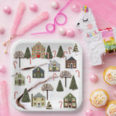 Kerstfeestdag Papieren Bordje (Feest)