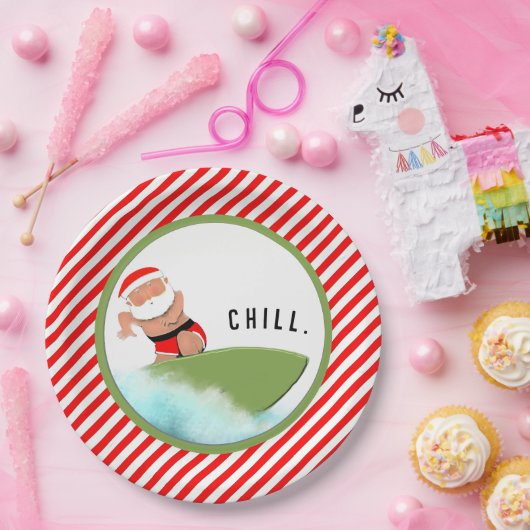 Kerstfeestdag Papieren Bordje (Feest)