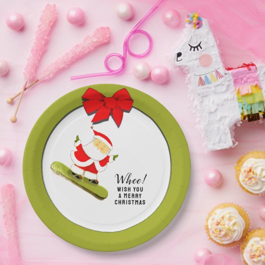 Kerstfeestdag Papieren Bordje (Feest)