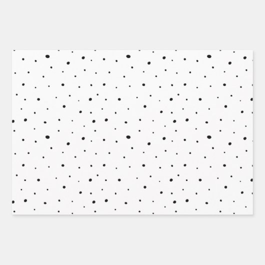 Kerstfeestdag - Patroon Modern Simple Joy Inpakpapier Vel (Voorkant 3)