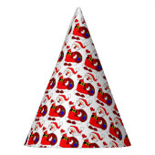 Kerstfeestdag Pet/Waving Santa Feesthoedjes (Links)