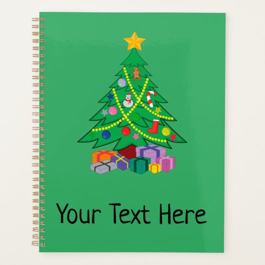 Kerstfeestdag Planner (Voorkant)