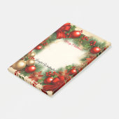 Kerstfeestdag Post-it® Notes (Schuin)