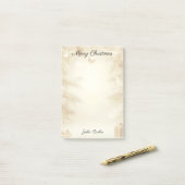 Kerstfeestdag Post-it® Notes (Op bureau)