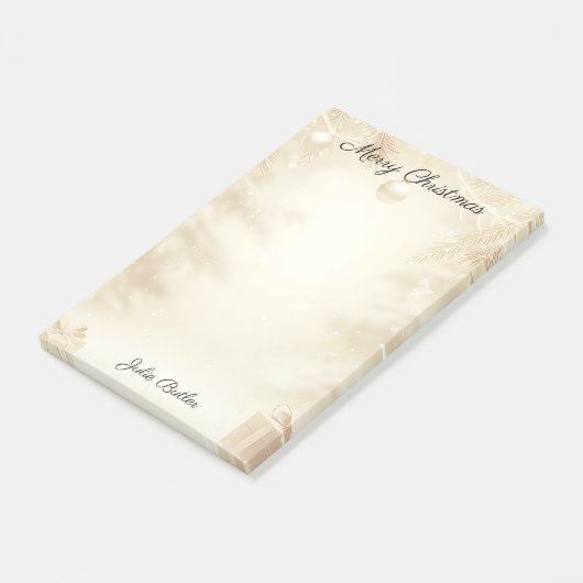 Kerstfeestdag Post-it® Notes (Schuin)