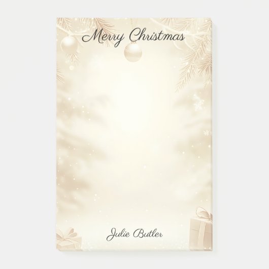 Kerstfeestdag Post-it® Notes (Voorkant)