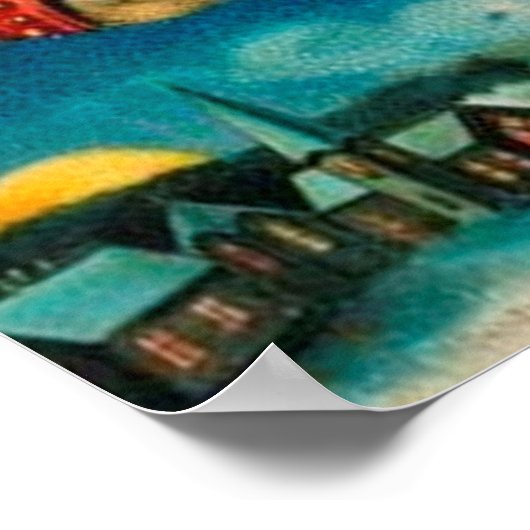  kerstfeestdag poster (Hoek)