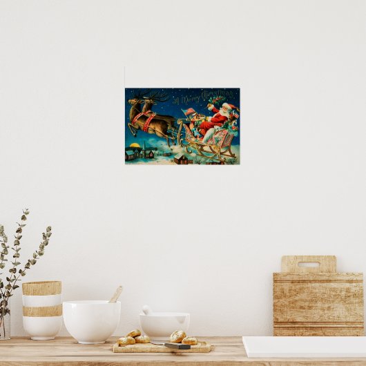 kerstfeestdag poster (Keuken)