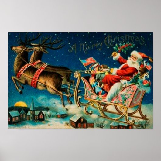 kerstfeestdag poster (Voorkant)